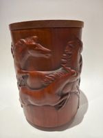 Mid-Century Keramikdose Ruscha Western Germany ca 50er