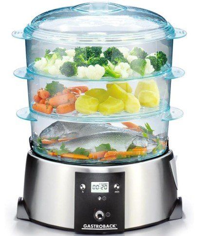 Gastroback Elettrodomestici da cucina: GASTROBACK 42510 Design Dampfgarer – Nuovo e nell'imballaggio originale da Schwändi GL venduto da weclsima