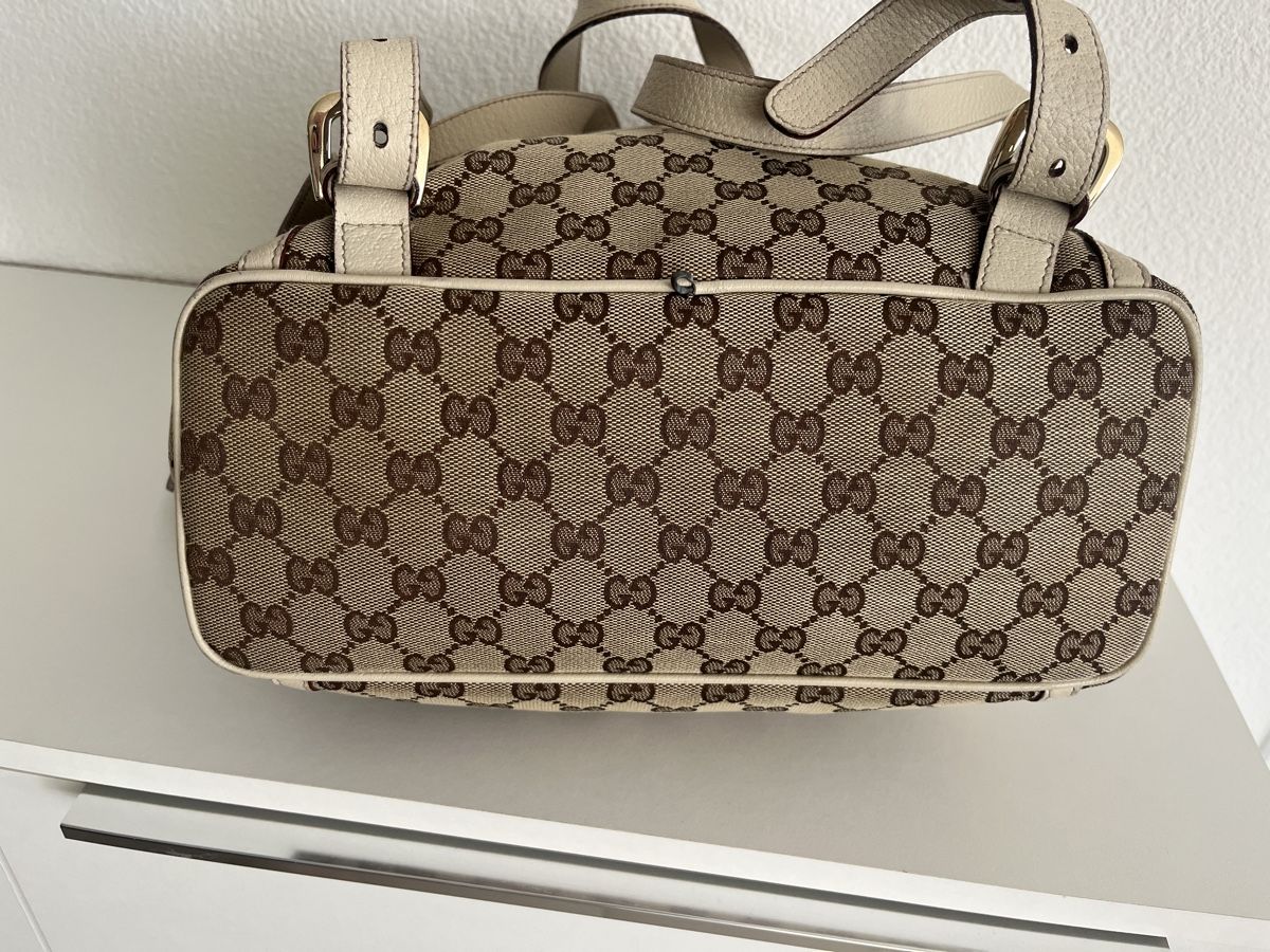 Gucci Zaini: GUCCI Abbey Rucksack GG beige NP: 1000-. – Usato da Immensee venduto da Panchi4 7