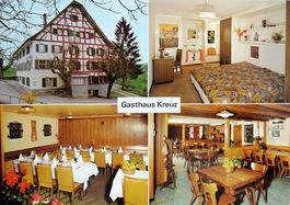SINS Werbung Gasthaus Kreuz Fam. Ledergerber-Häcki Meienberg