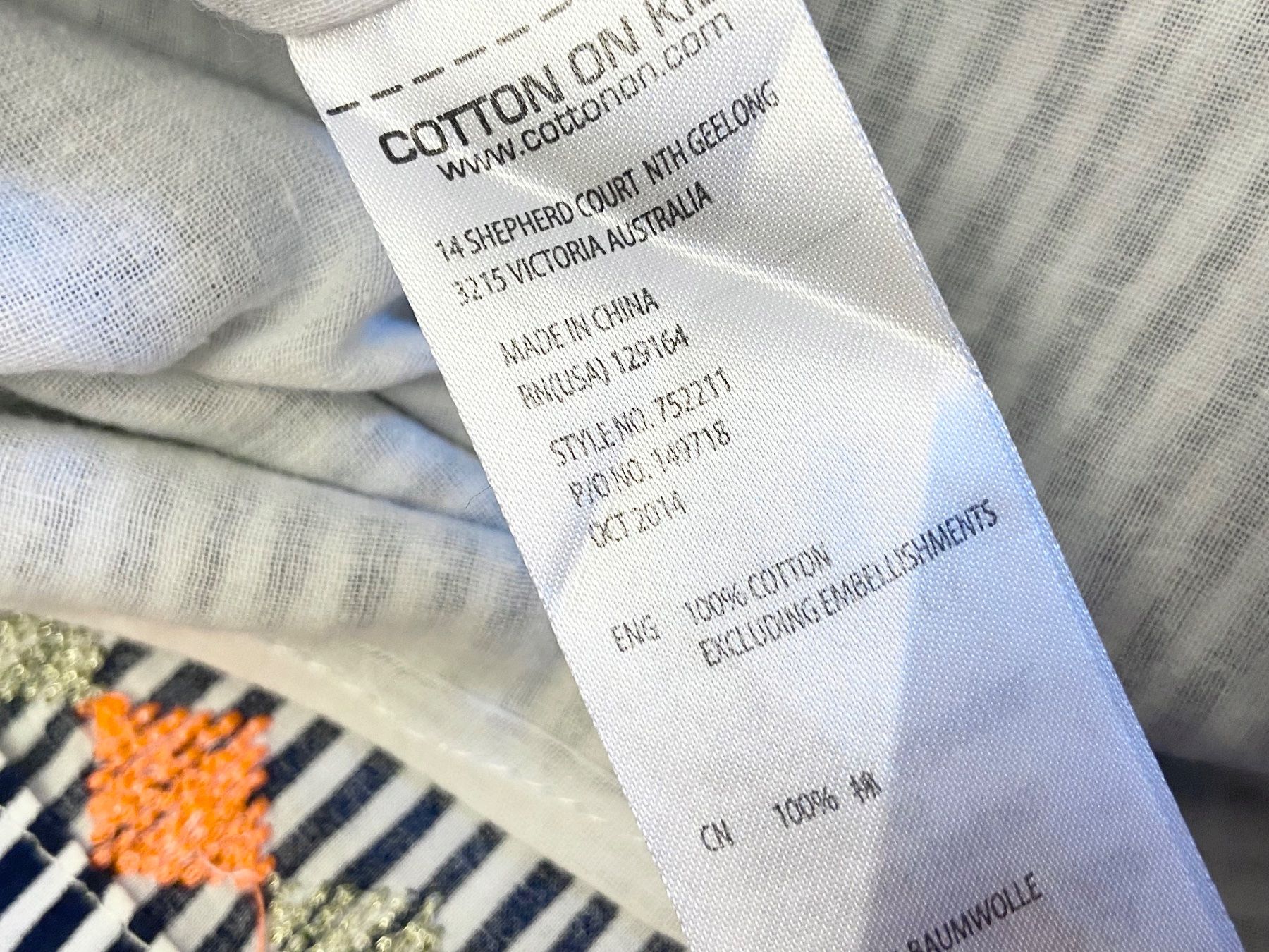 Vestiti & Gonne: Cotton On, Kleid, Gr. 122, Baumwolle – Usato da Zürich venduto da Pokimoki_1 6
