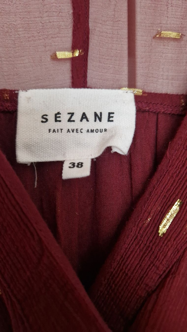 Sezane Kleider: Robe longue Suzanne taille 38 – Gebraucht aus Pully von Patriciaeve 4