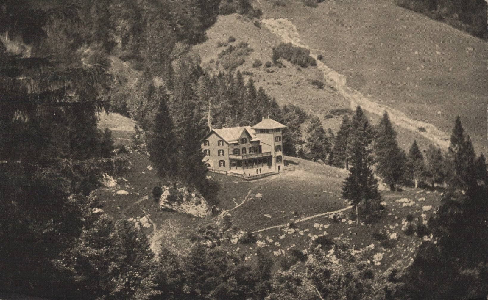 Cartoline postali: Alte Ansichtskarte Ferienheim Morgenholz – Usato da Oberkirch LU venduto da sa_kr