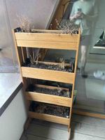Blumentopf Hochbeet Holz vertikal
