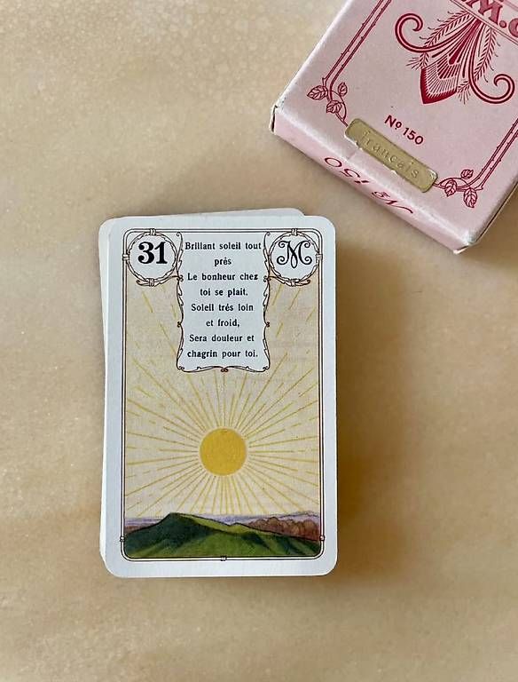 Giochi: Ancien jeu de carte - Oracle Lenormand – Usato da Ollon VD venduto da MusiqueAddict 3