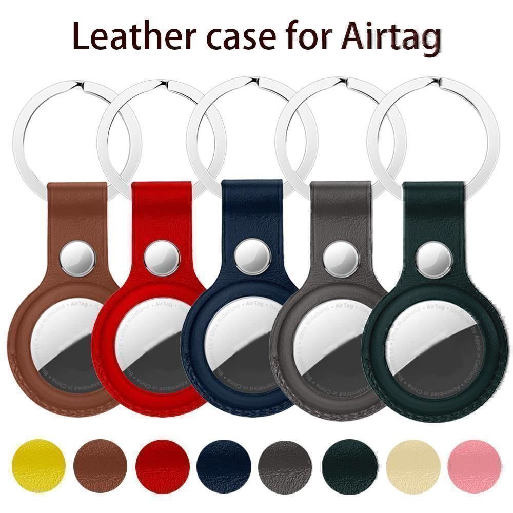 Schlüsselanhänger & - bänder: étui porte-clés en cuir Apple Airtags – Neu und originalverpackt aus Gurmels von Swisspod