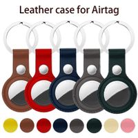 étui porte-clés en cuir Apple Airtags
