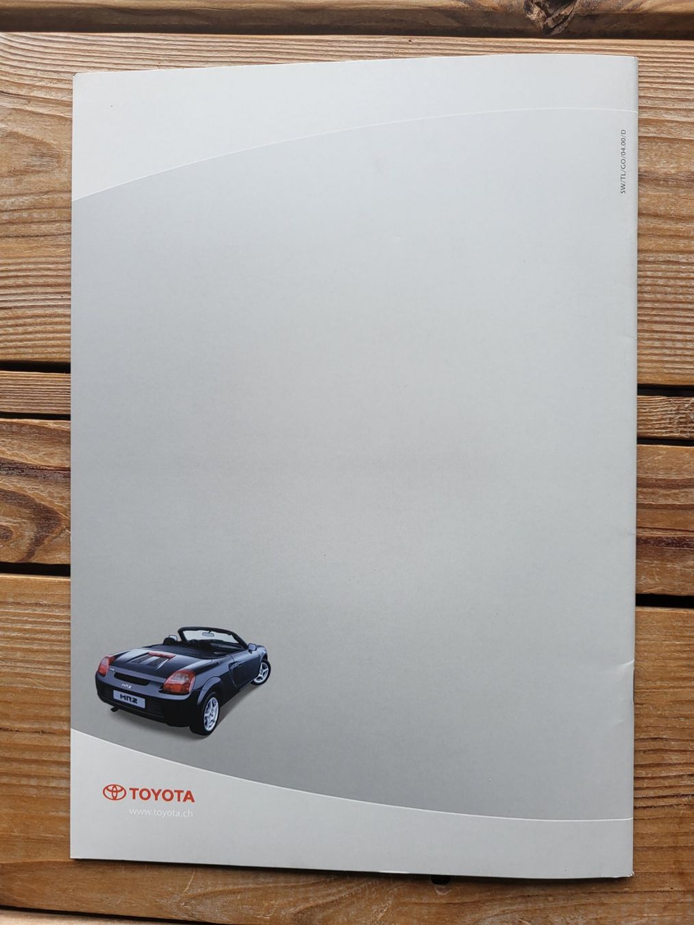 Toyota Dokumente: Toyota MR 2 2001 Prospekt / Katalog – Neu (gemäss Beschreibung) aus Aefligen von bassman07 3