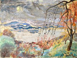 🌟TOP Gemälde Impressionismus Landschaft signiert 1920🌟