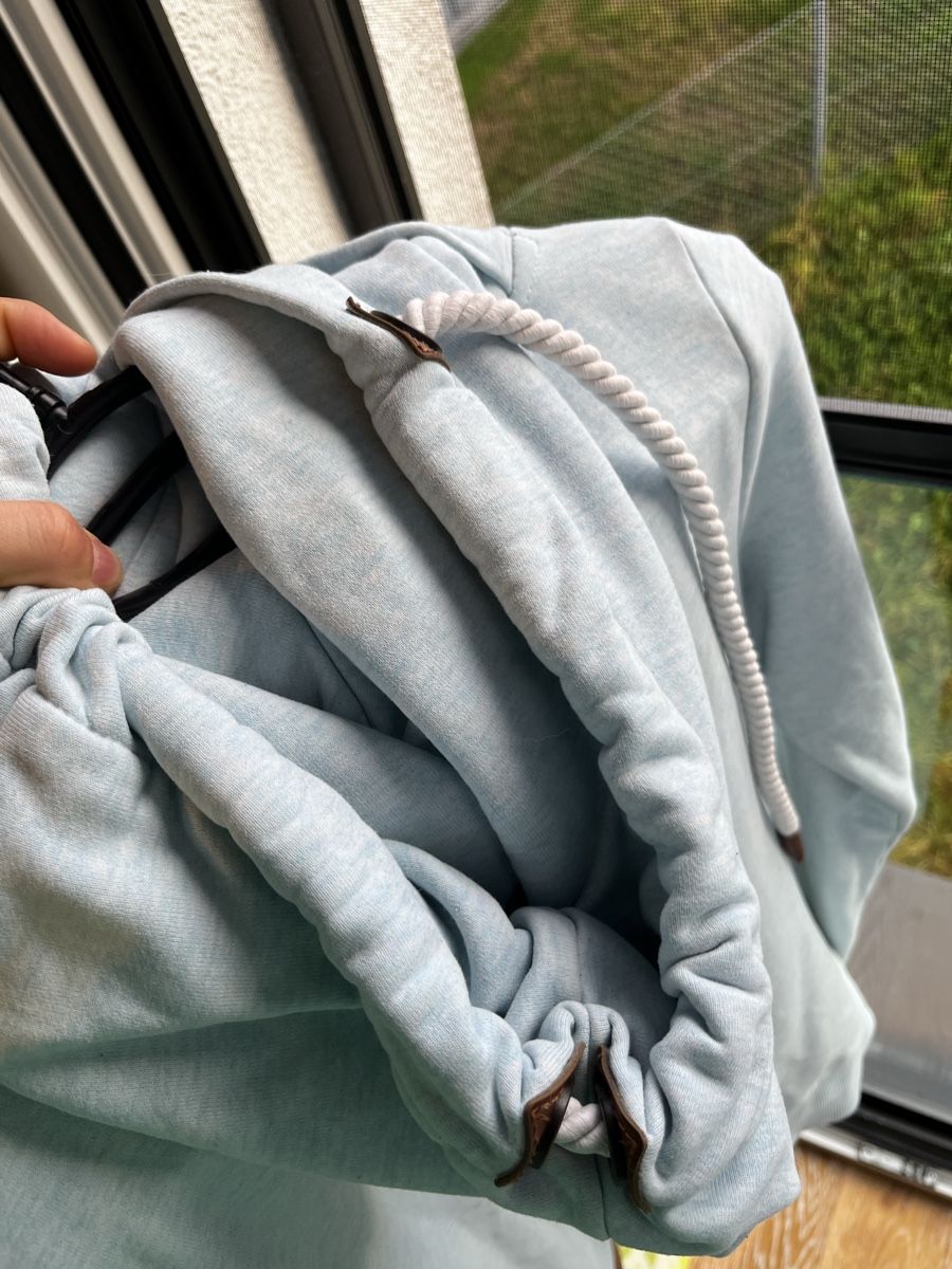 Naketano Maglioni & Felpe: Naketano Kapuzenpullover hellblau Grösse M  – Usato da Baar venduto da Girlpower1994 2