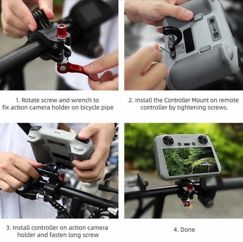 DJI Modellismo RC: Fixierung für Remote DJI Mini 3 Pro - Fixation télécommande – Nuovo (secondo la descrizione) da Bussigny venduto da SHOP-DRONE-UNIVERS 2