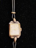 Montre vintage pour femme "Aéro" Swiss Made – Plaqué or 20 m