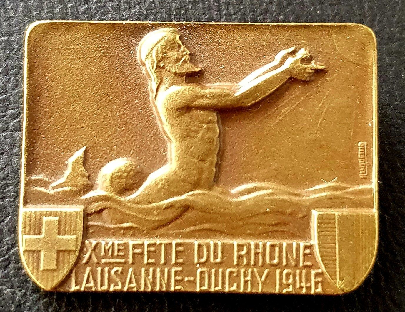 Broches & Aiguilles: Lausanne 1946 Abzeichen – D'occasion à Egerkingen par Acc1 1