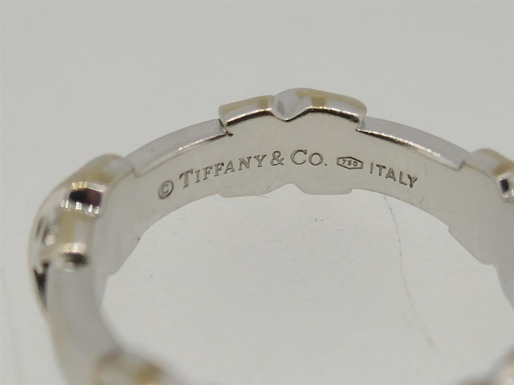Tiffany & Co. Anelli: BRILLANT-RING CROSS, TIFFANY & CO 18 kt – Usato da Schaffhausen venduto da swisswatches-andmore 2