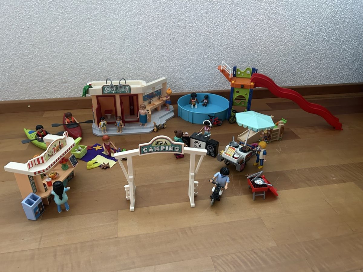 Playmobil Spielzeuge: Playmobil: Badi- Party – Gebraucht aus Wagen von Ramona01