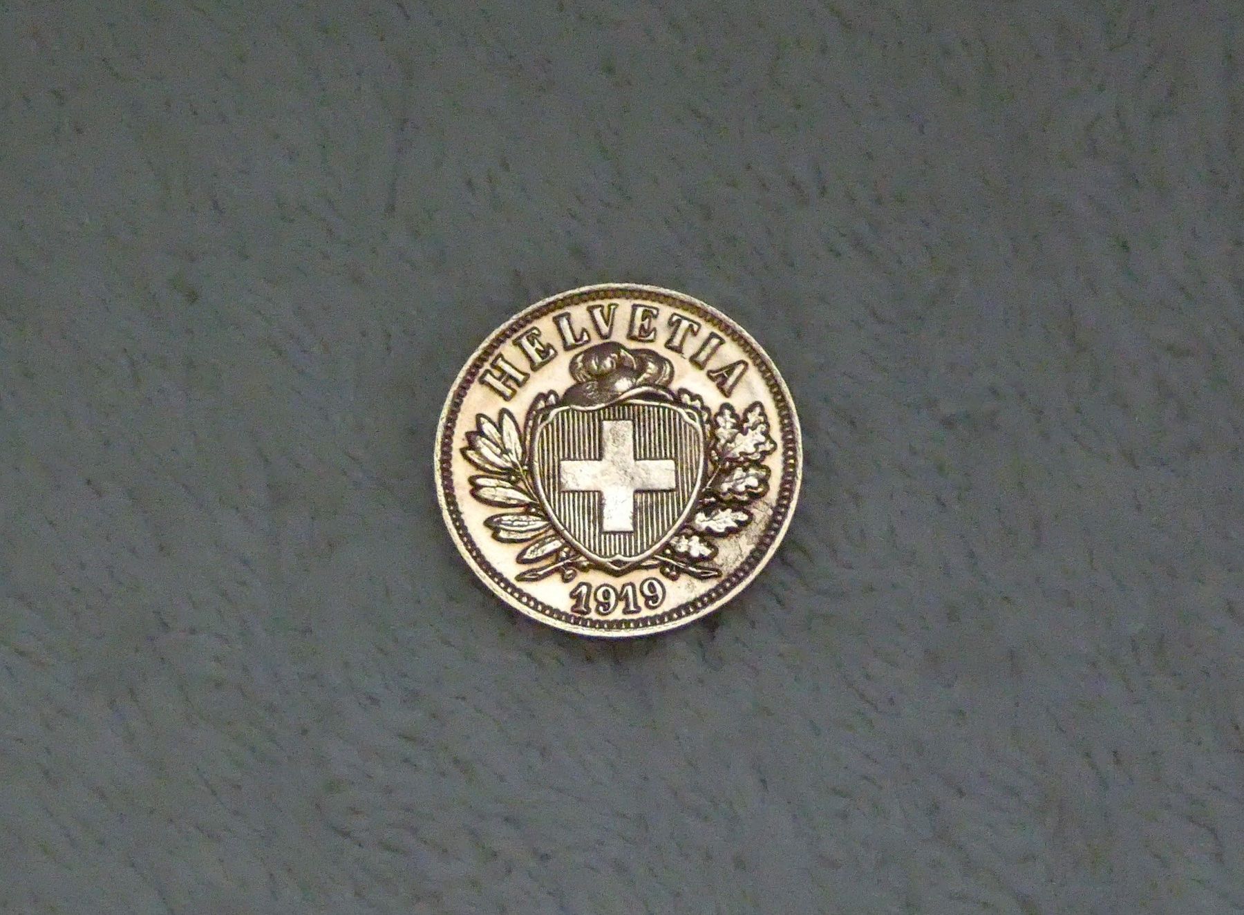 Tutti le monete: 2 centimes/Rappen 1919 – Usato da Nyon venduto da Ilmi09