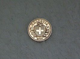 2 centimes/Rappen 1919
