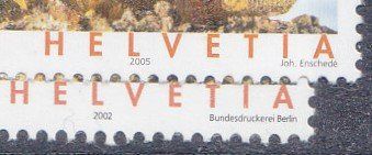 Tutti i francobolli: 2005  Nr.1160 John Enschedé  5Fr. 2 Auflage ** Postfrisch ** – Nuovo (secondo la descrizione) da Adliswil venduto da Aenti 2