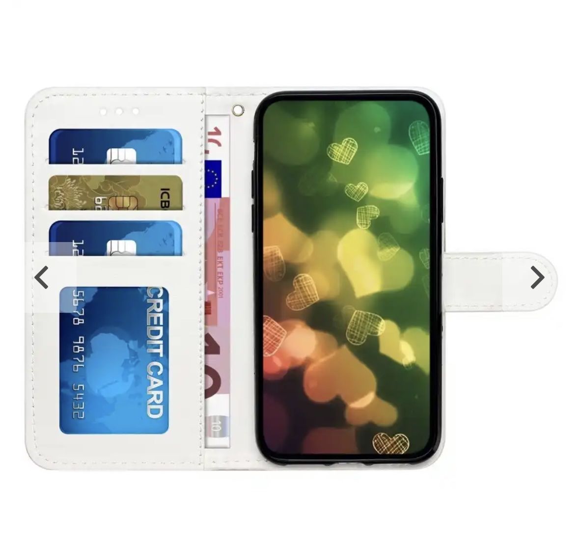 Cover & Protezioni schermo: iPhone 16 Kunstleder Tasche Hülle mit Kartenfach Gitter – Nuovo (secondo la descrizione) da Thürnen venduto da Lilie37 5