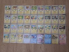 Pikachu Full Set 30/30 + 6 Promos 30th Celebration EN ab 1.-