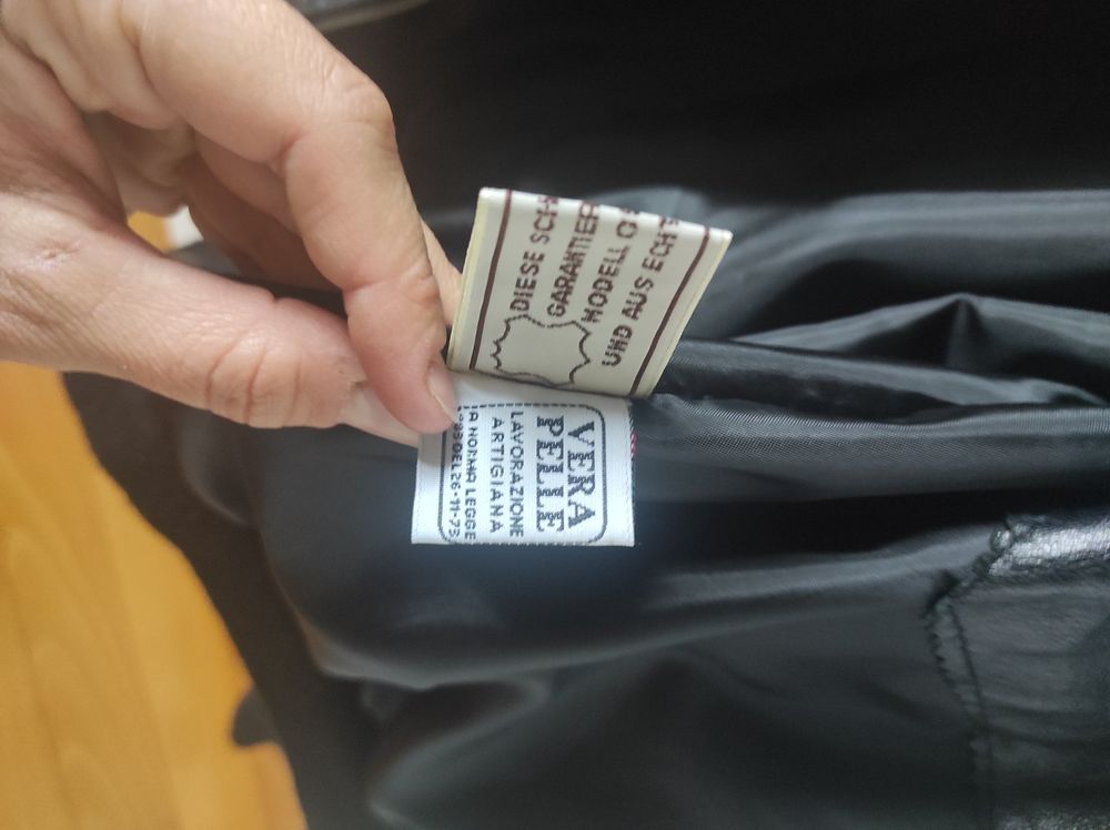 Vera Pelle Giacche: Lederjacke Vera pelle gr M – Nuovo (secondo la descrizione) da Effretikon venduto da MarthaK. 5