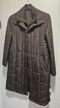 Giaccone marrone lungo Canda C&A tg.42