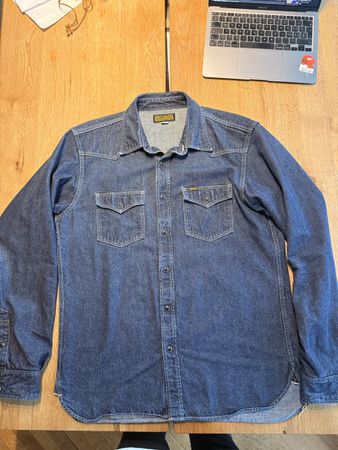 Iron Heart Denim Hemd XXL – Western Shirt