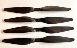 4x Hélices carbones 17x5.5" CW+CCW (propeller carbone)
