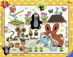 Puzzle Der kleine Maulwurf hat Spass 4+