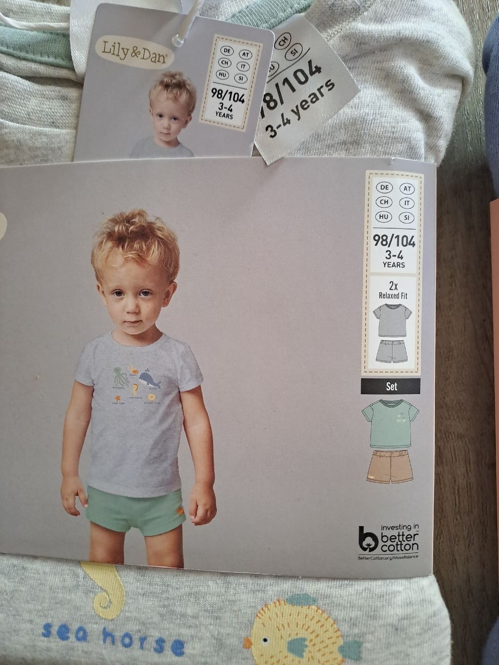 Pigiama & Simili: Lilly & Dan Kinder Pyjama Set 98/104 2er Pack neu – Nuovo e nell'imballaggio originale da Rickenbach LU venduto da bishiida 1