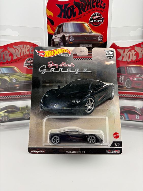 Hot Wheels McLaren F1 Premium Jay Leno’s Garage - 2022 (Neu und