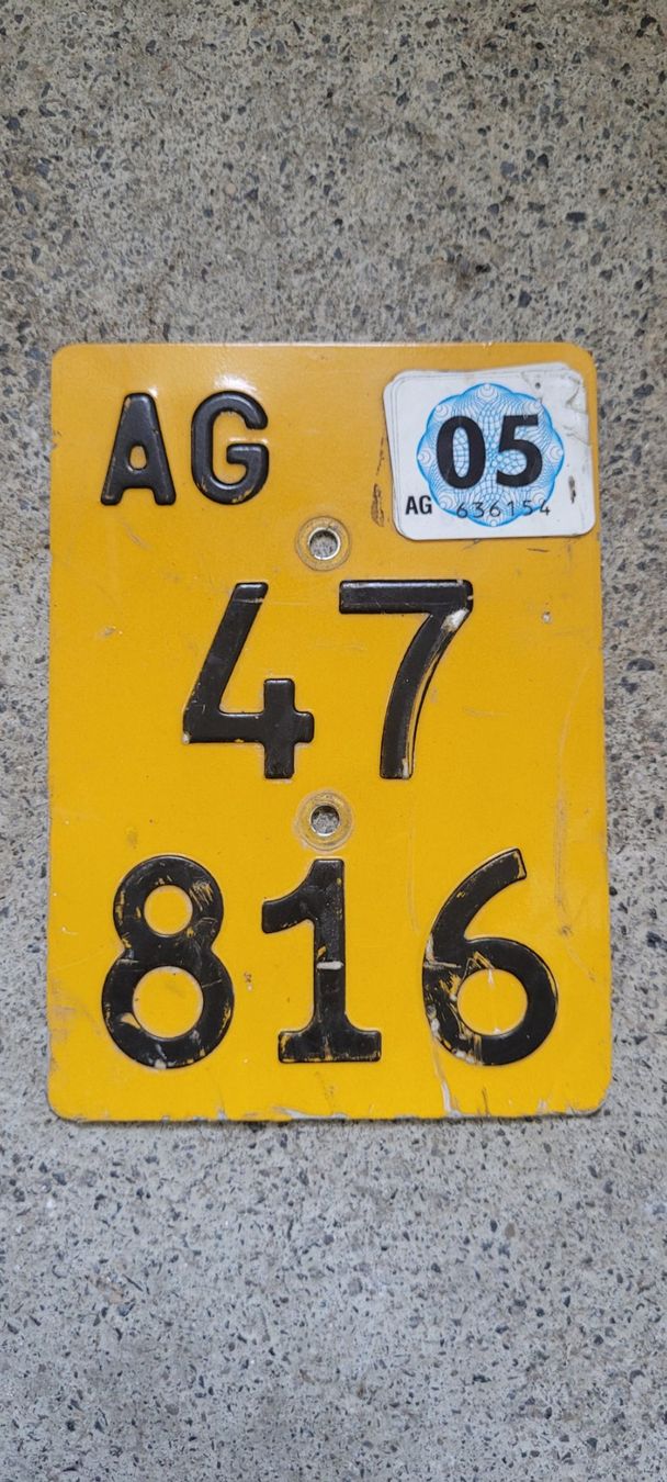 Mofas: Mofa Nummer AG 47816 – Gebraucht aus Emmenbrücke von ReadySI