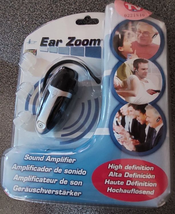 Ear Zoom, Geräuscheverstärker (Neu und originalverpackt) in Adlikon b ...