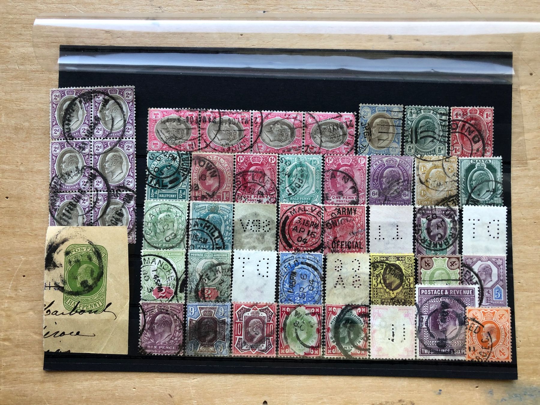 Alle Briefmarken: GB: Edward VII – Gebraucht aus Neuchâtel von Atahuallpa