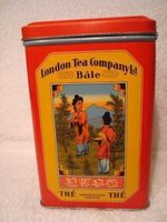 ❗AKTION 15.- Fr.!!❗alte BLECH Dose, London Tea Company Basel