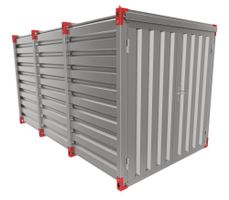 ✅ 4m Lagercontainer / Materialcontainer / Baucontainer