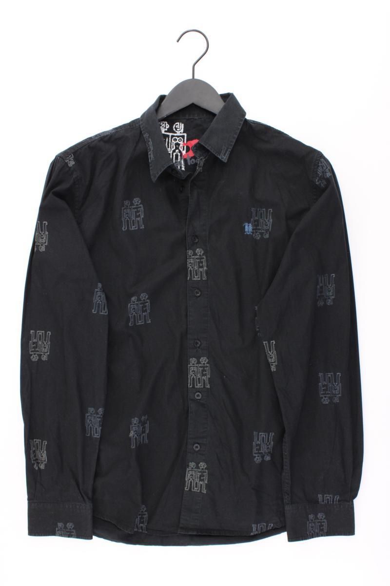 Chemises: Desigual Langarmhemd Gr. L schwarz – D'occasion à Neustadt an der Waldnaab par SecondLifeFashion