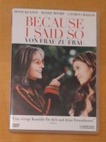 DVD "Because I Said So" - Lustige Frauenkomödie!