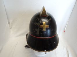 antiker Feuerwehrhelm