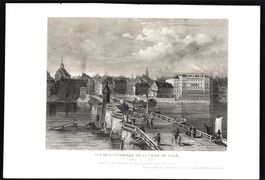 Basel Aquatinta von Bleuler