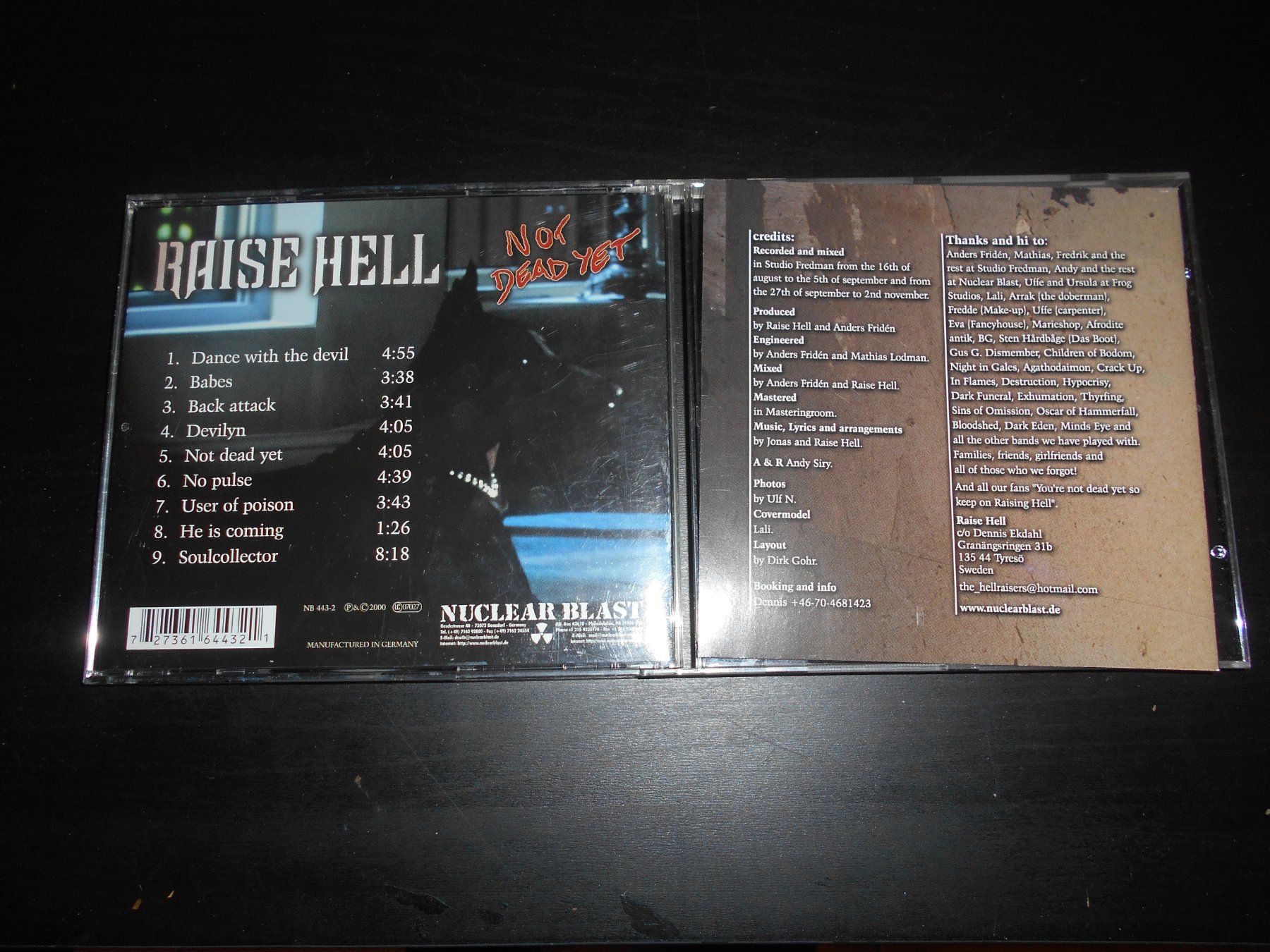 CDs: Raise Hell – Not Dead Yet / 2000 – D'occasion à Aarberg par witchhunter01 1