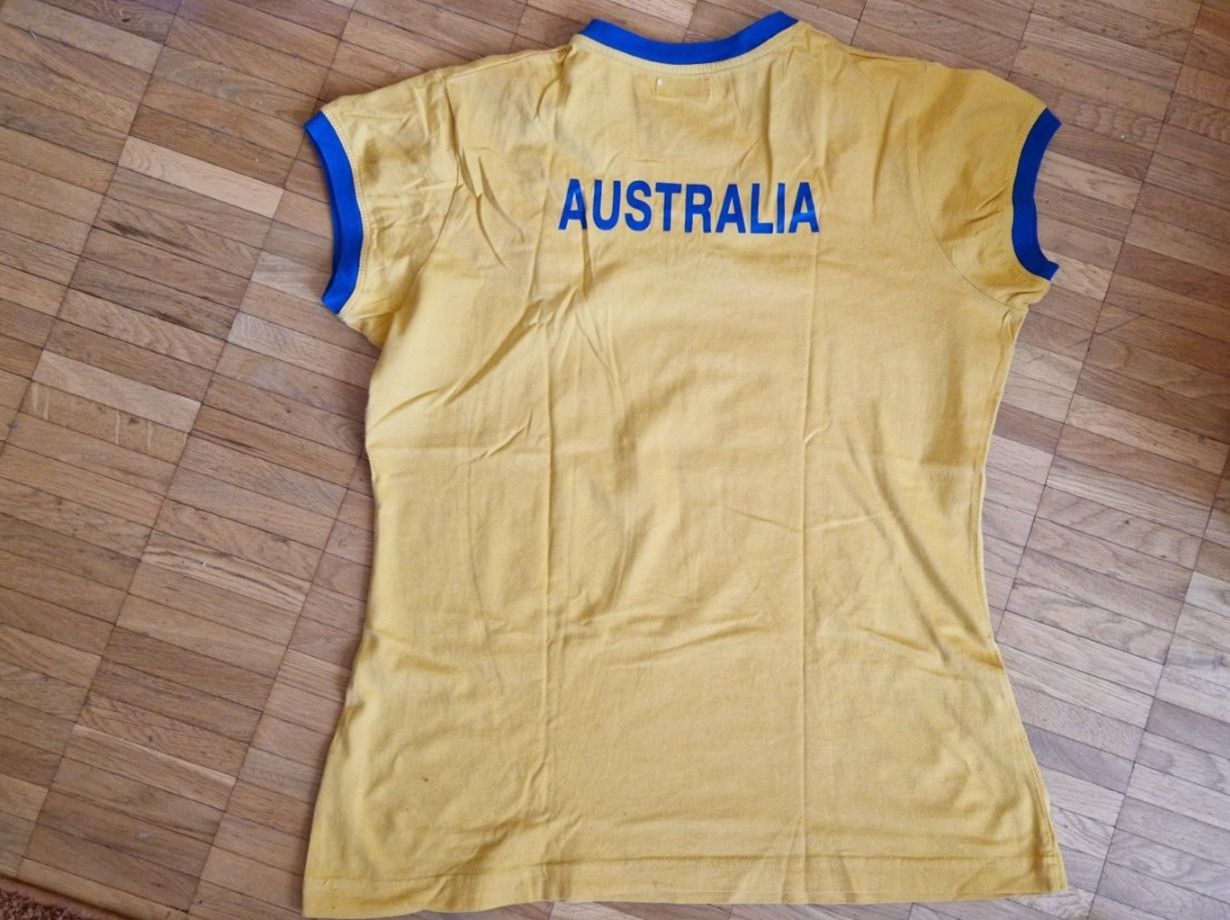 T-shirt: Gelbes kurzärmliges TShirt "Australia" – Nuovo (secondo la descrizione) da Oberengstringen venduto da Asteroid56 1