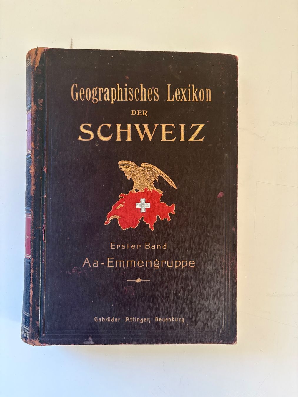 Libri: Antikes Lexikon Geographisches Lexikon der Schweiz – Usato da Birmensdorf ZH venduto da CCBlum