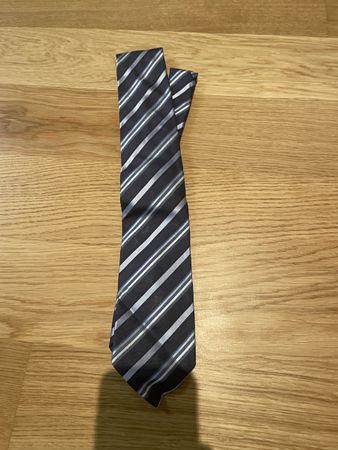 Hugo Boss Krawatte 100% Seide Blau