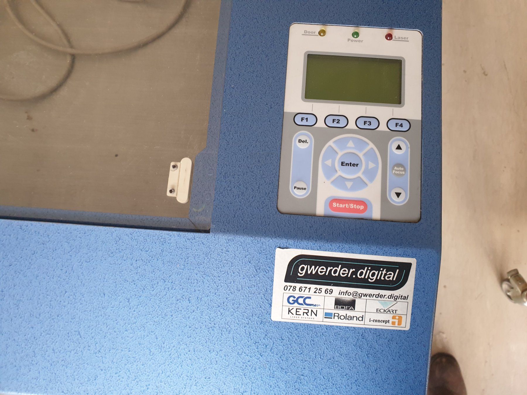Tutte le macchine: Laser CO2, GCC GX, 40W, 965/610mm – Usato da Basel venduto da hflueh 2