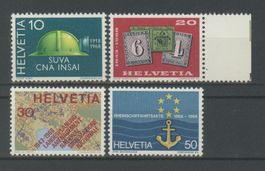 1968, Nr.457–460, Sonderpostmarken II **