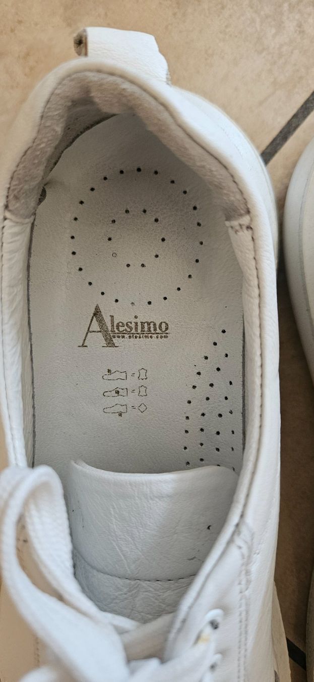 Scarpe da donna: Baskets Alesimo blanches – Usato da Frasses venduto da bip73 1