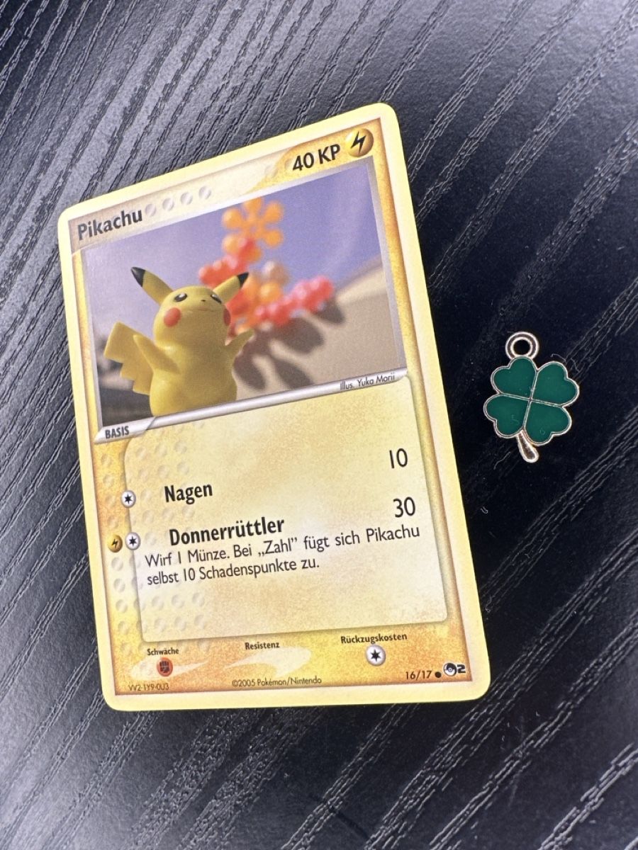 Pokémon Carte collezionabili: Pikachu 16/17 Series 2 Population 2005 NM – Usato da Uster venduto da Neonschwarz 2