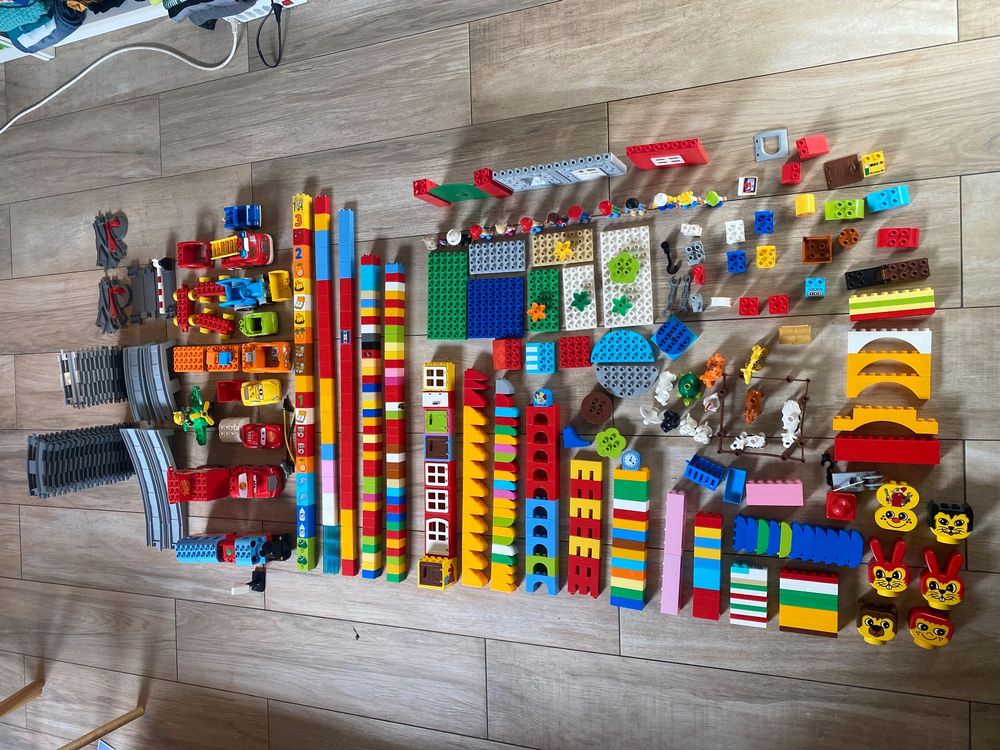 Lot de Duplo avec train, v?�hicules environ 10kg | Kaufen auf Ricardo