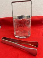 Vintage-Eiskübel aus Glas im Stil der 1970er Jahre
